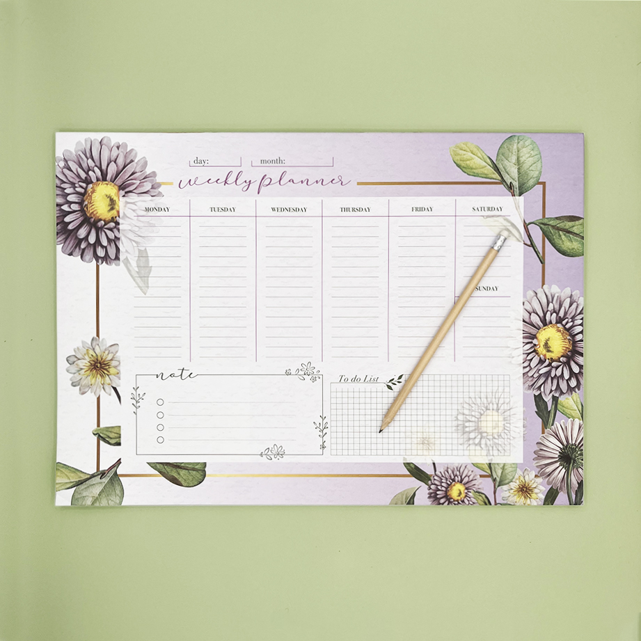 WEEKLY PLANNER A3 - BOTANICAL